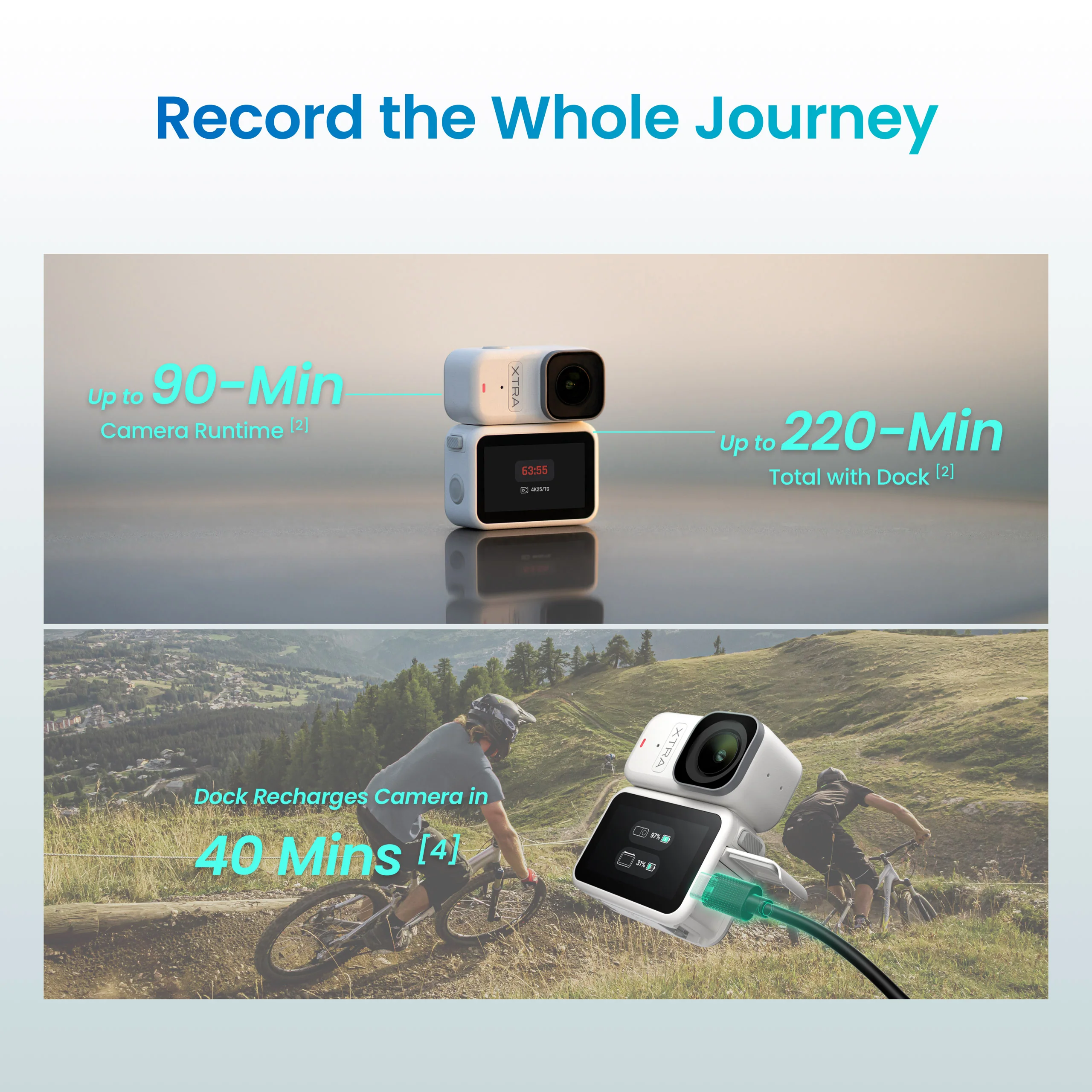Xtra Atto: 1/1.3″ Sensor, 220-Min Battery & 4K/60fps Vlog Cam - Image 9