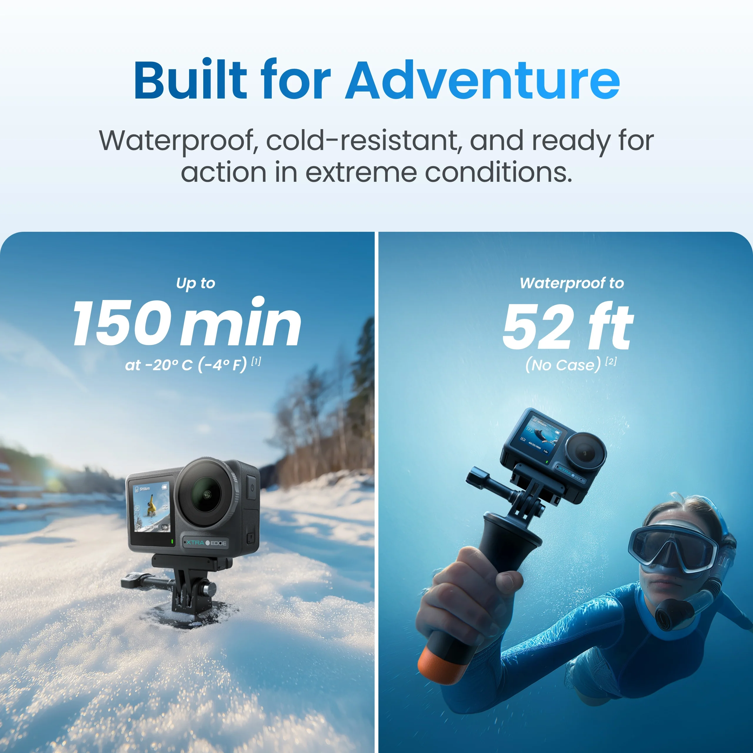 Xtra Edge: The Ultimate 4K Action Camera for Low-Light & Extreme Sports - Image 5