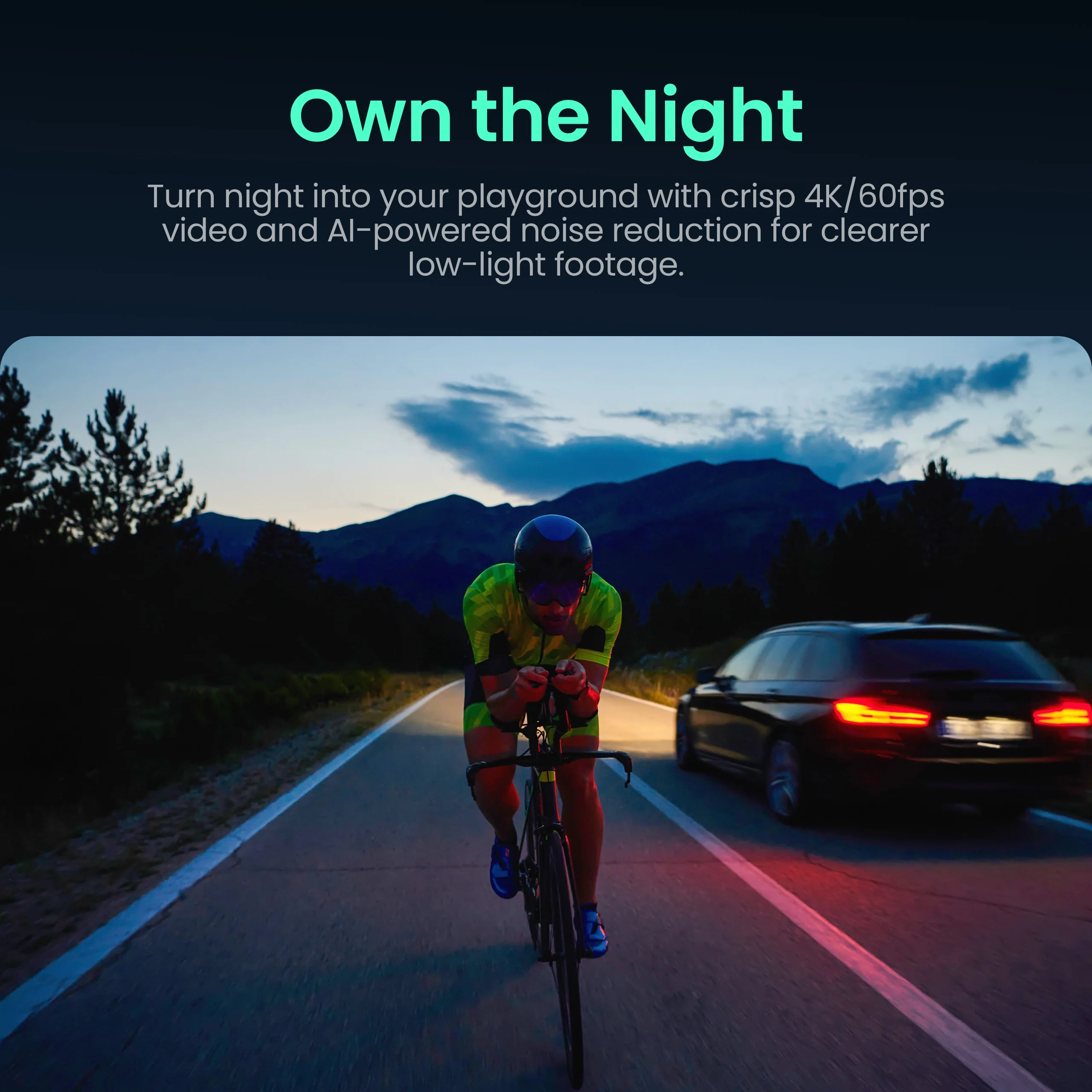 Xtra Edge Pro: 4K Action Camera With 1/1.3" Sensor & Night View - Image 3