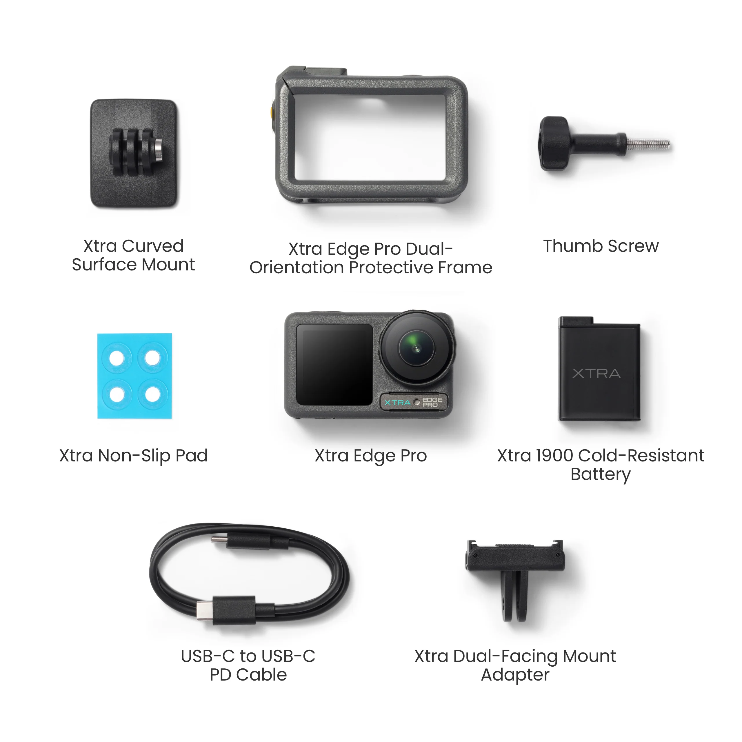 Xtra Edge Pro: 4K Action Camera With 1/1.3" Sensor & Night View - Image 6